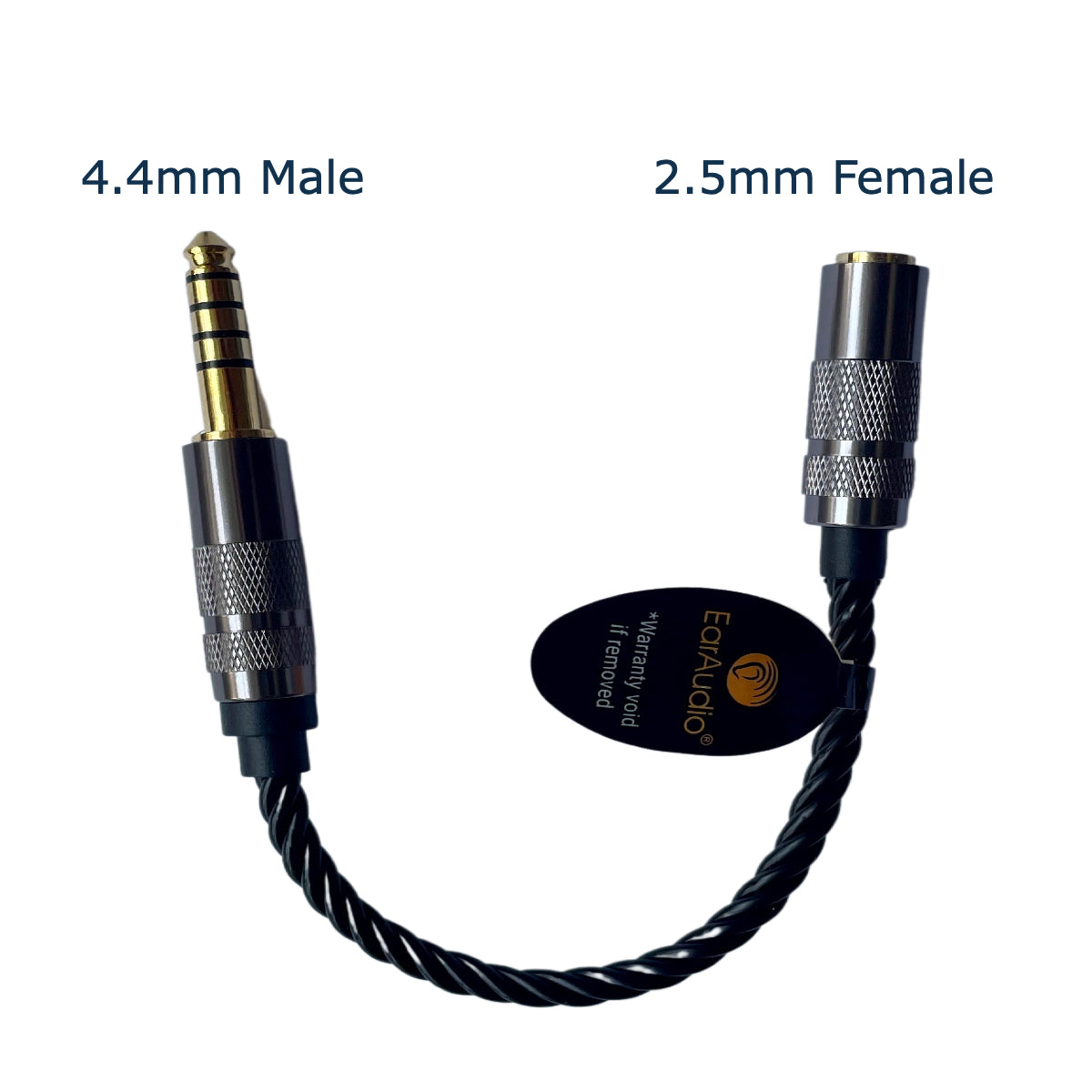 EarAudio 4.4mm Male to 2.5mm Female Adapter Cable