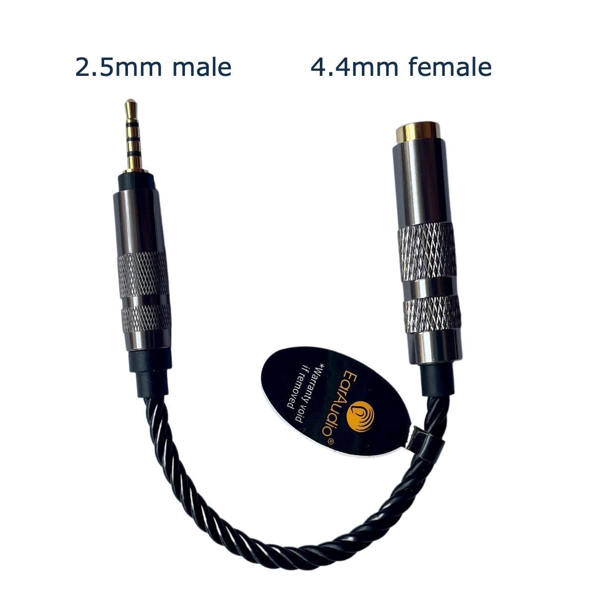 EarAudio 2.5mm male to 4.4mm female Adapter Cable