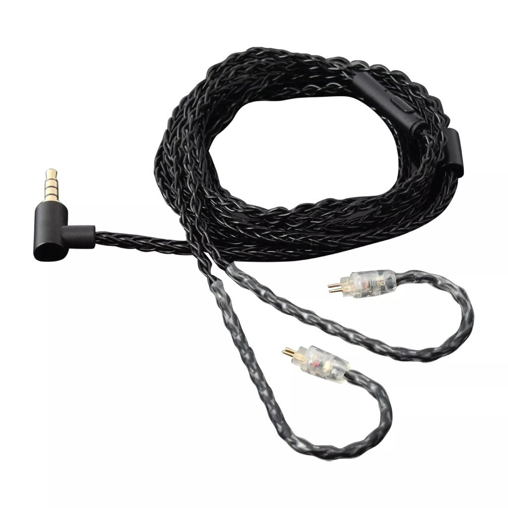 JCALLY JC08S 8-Core Silver Plated Cable With Mic