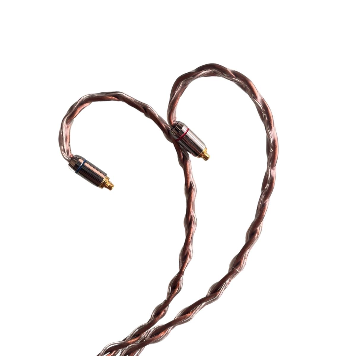 XINHS 8 Core Cable With Mic For Sennheiser IE300/IE600/IE900