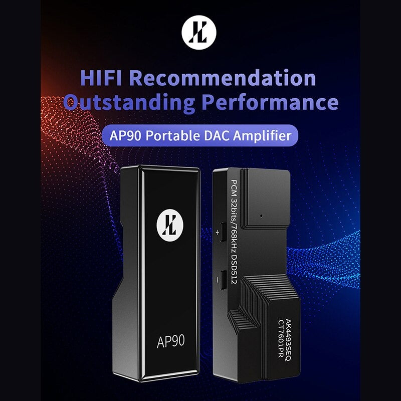 JCALLY AP90 Portable DAC Dongle & Amp