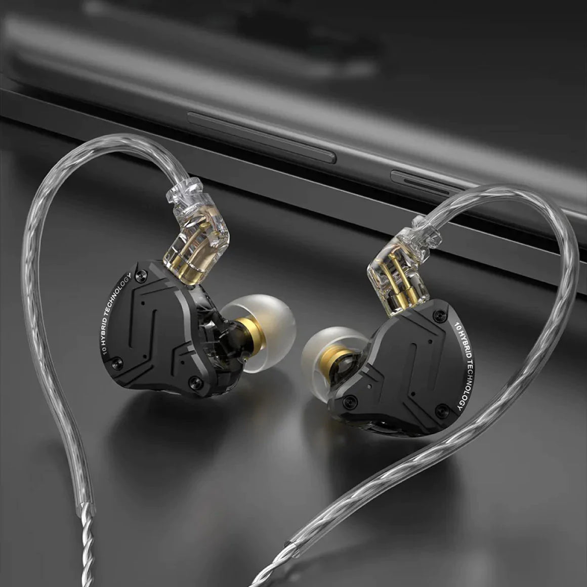 KZ Acoustics ZS10 Pro X IEM With Mic