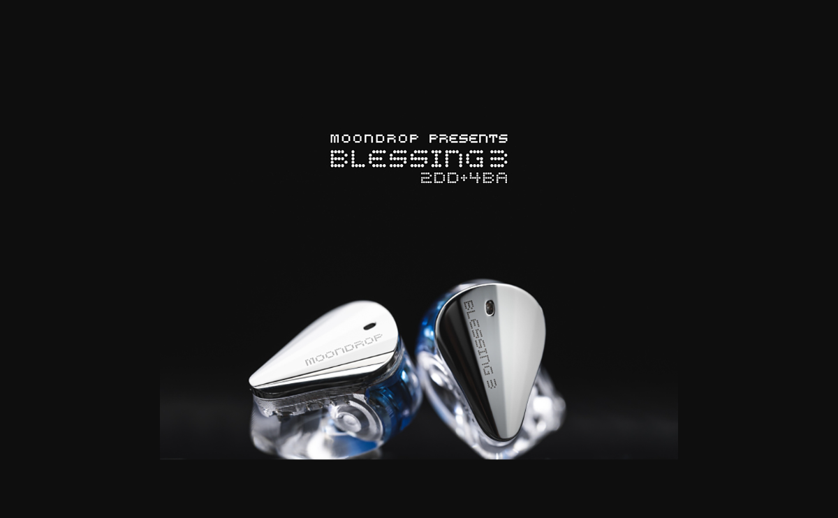 Moondrop Launches Blessing 3 In-Ear Monitors with Hybrid Crossover and Six Drivers