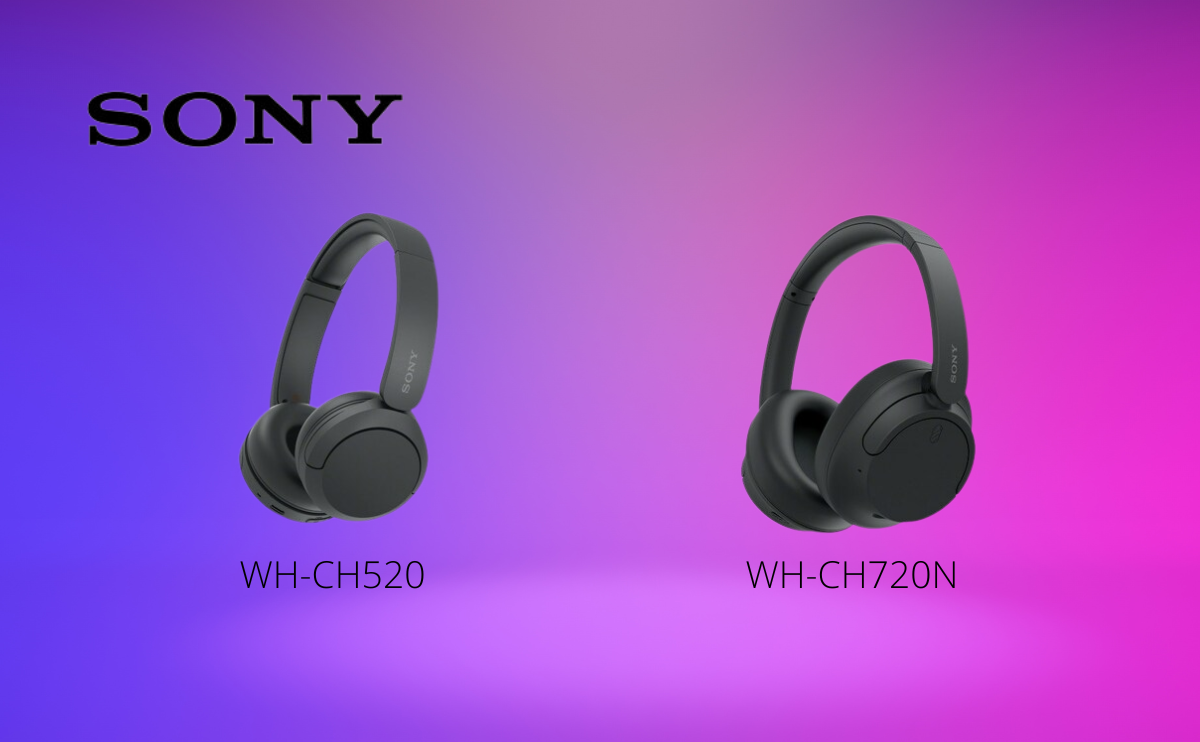 Sony Electronics Announces Two New Wireless Headphone Models - WH-CH720N and WH-CH520