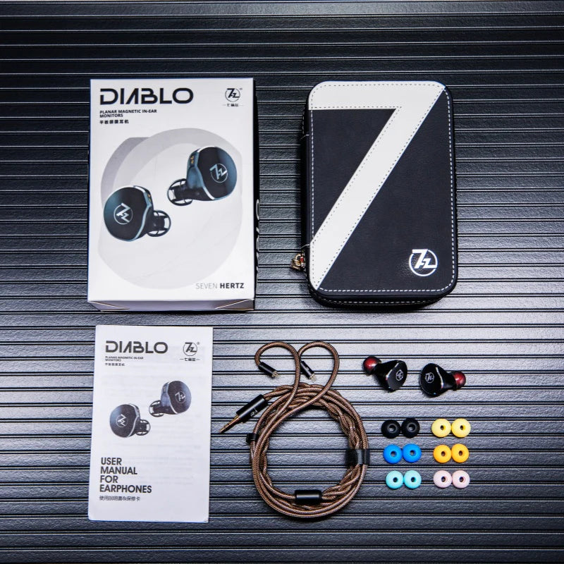 7HZ x Crinacle: Diablo Planar Magnetic Driver IEM