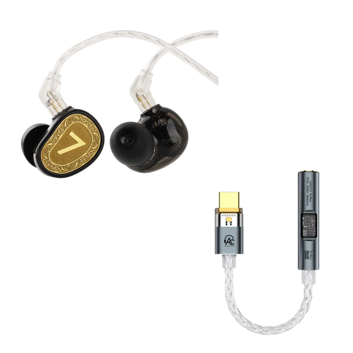 7HZ Elua Ultra IEM & Audiocular Spark DAC