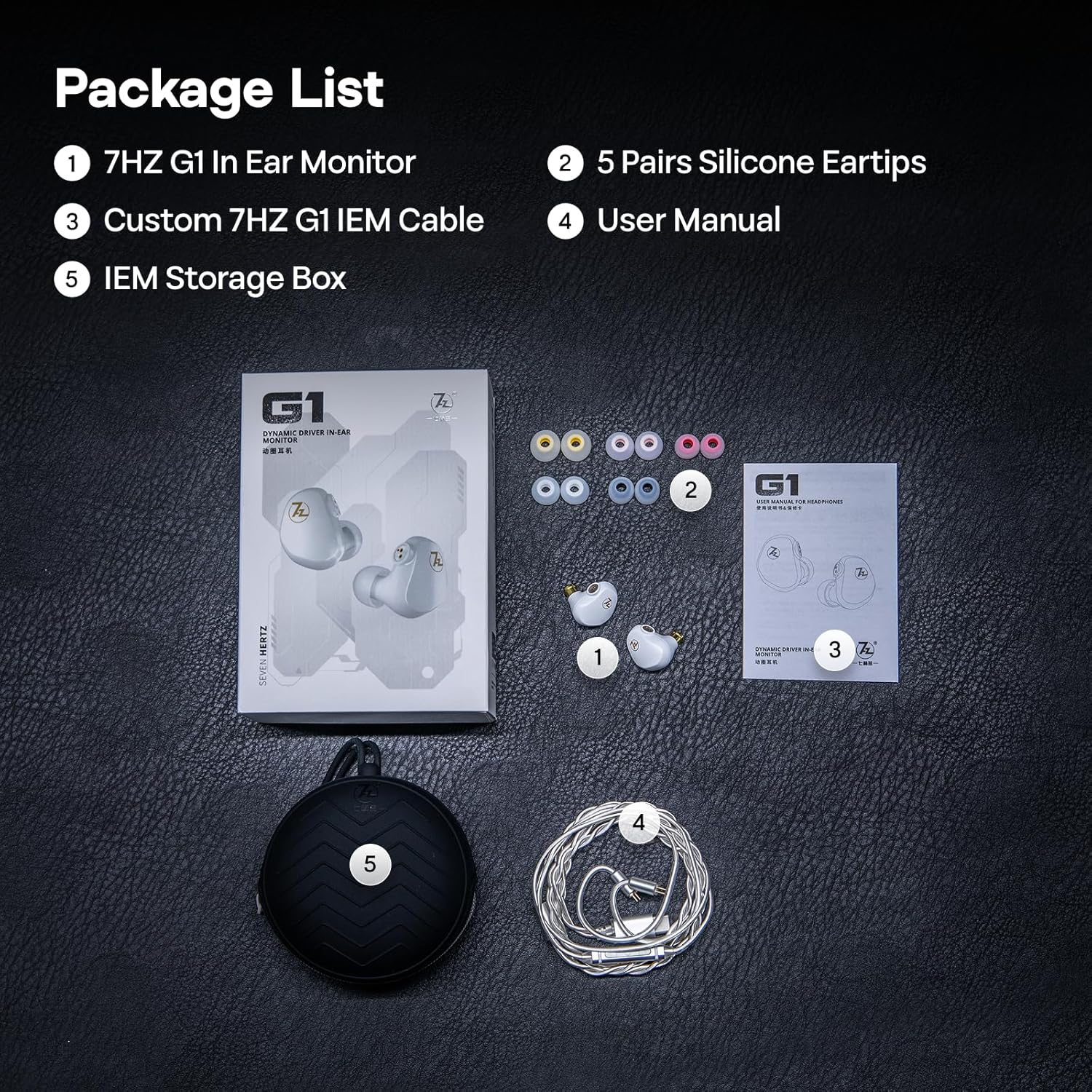 7HZ G1 Type-C IEM With Mic