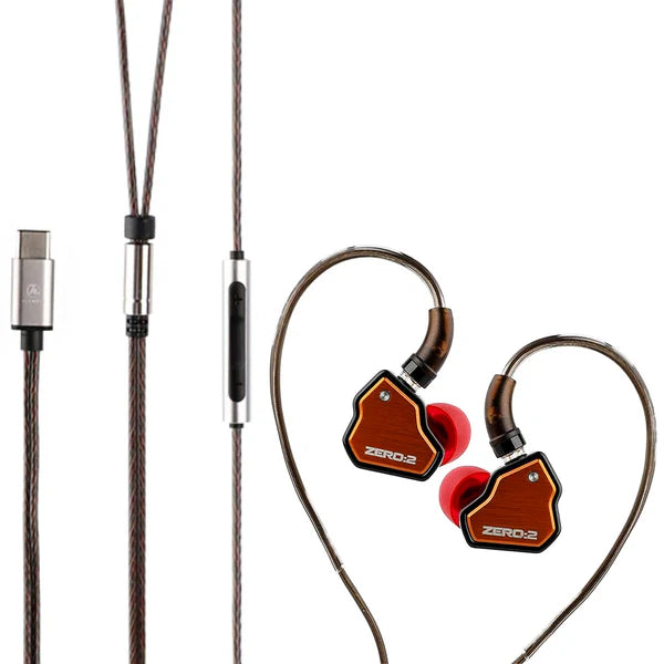 7HZ x Crinacle Zero 2 Type-C Plug with Mic IEM - The Audio Store