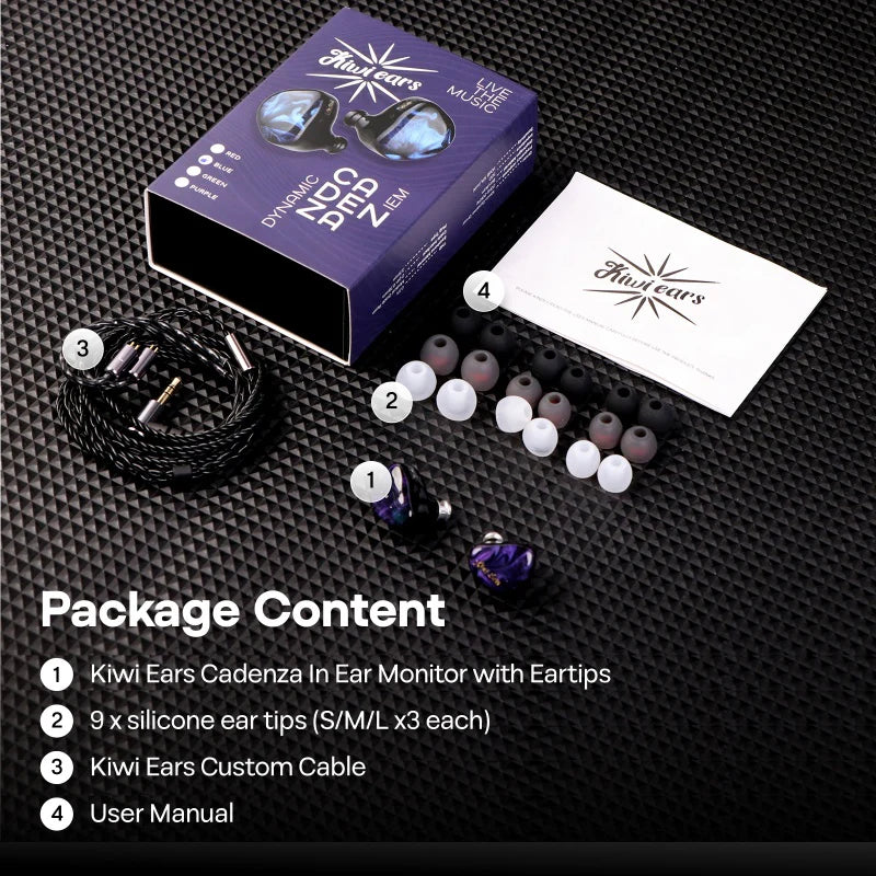 Kiwi Ears Cadenza IEM