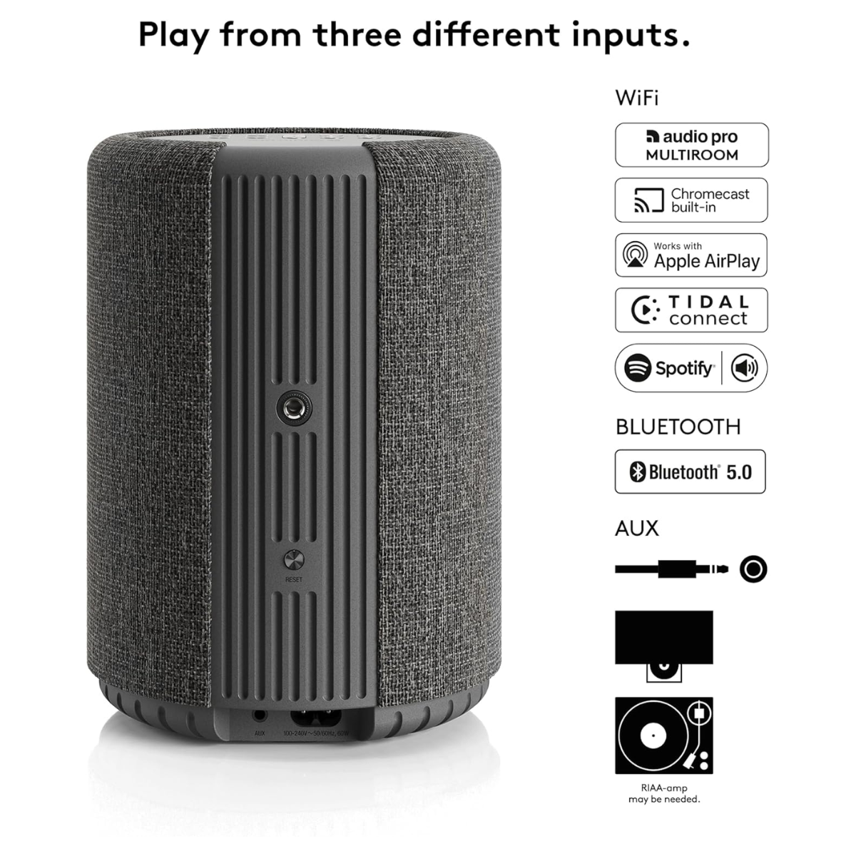 Audio Pro A10 MKII Wireless Multiroom Speaker