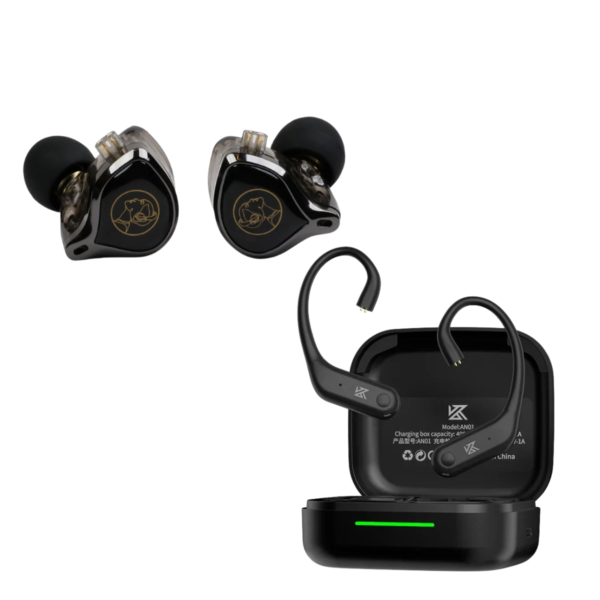 Audiocular LEX IEM & KZ AN01 ANC Enabled True Wireless Adapter