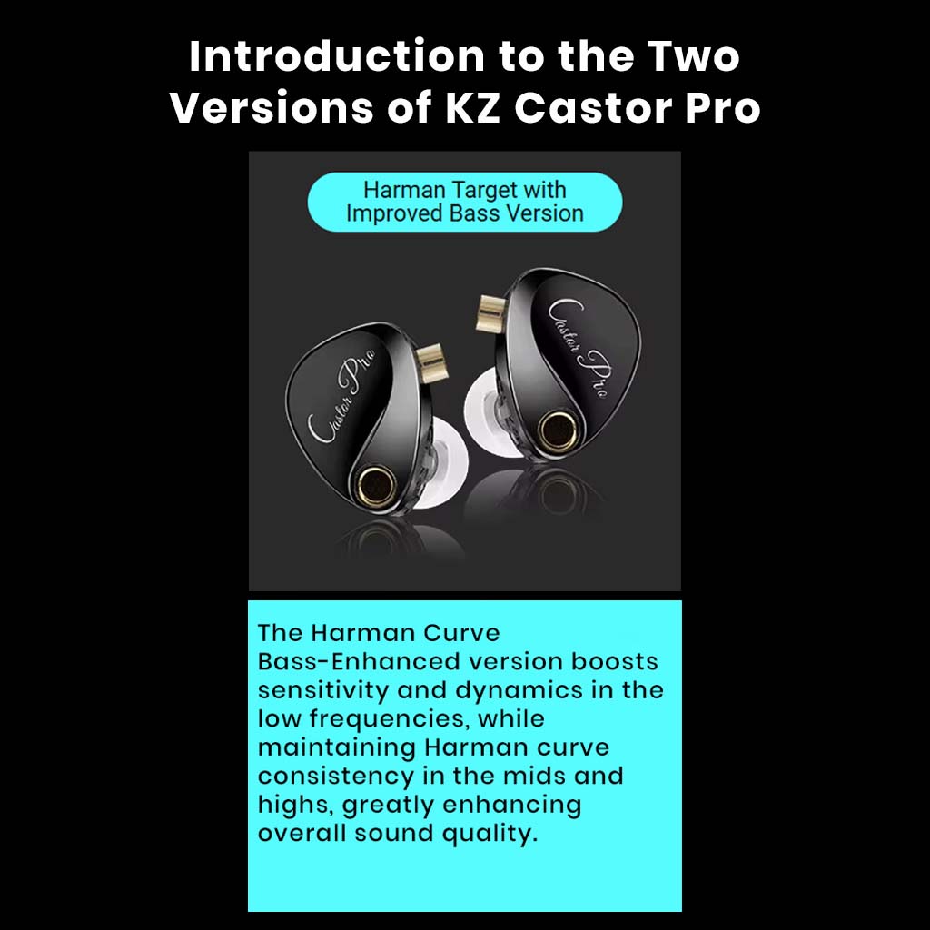 AUDIOCULAR X KZ Castor Pro X Type-C IEM With Mic