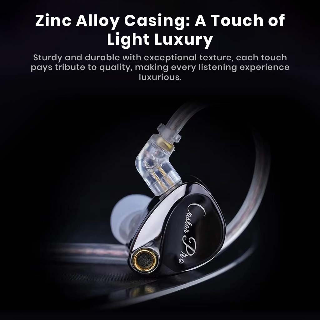 AUDIOCULAR X KZ Castor Pro X Type-C IEM With Mic