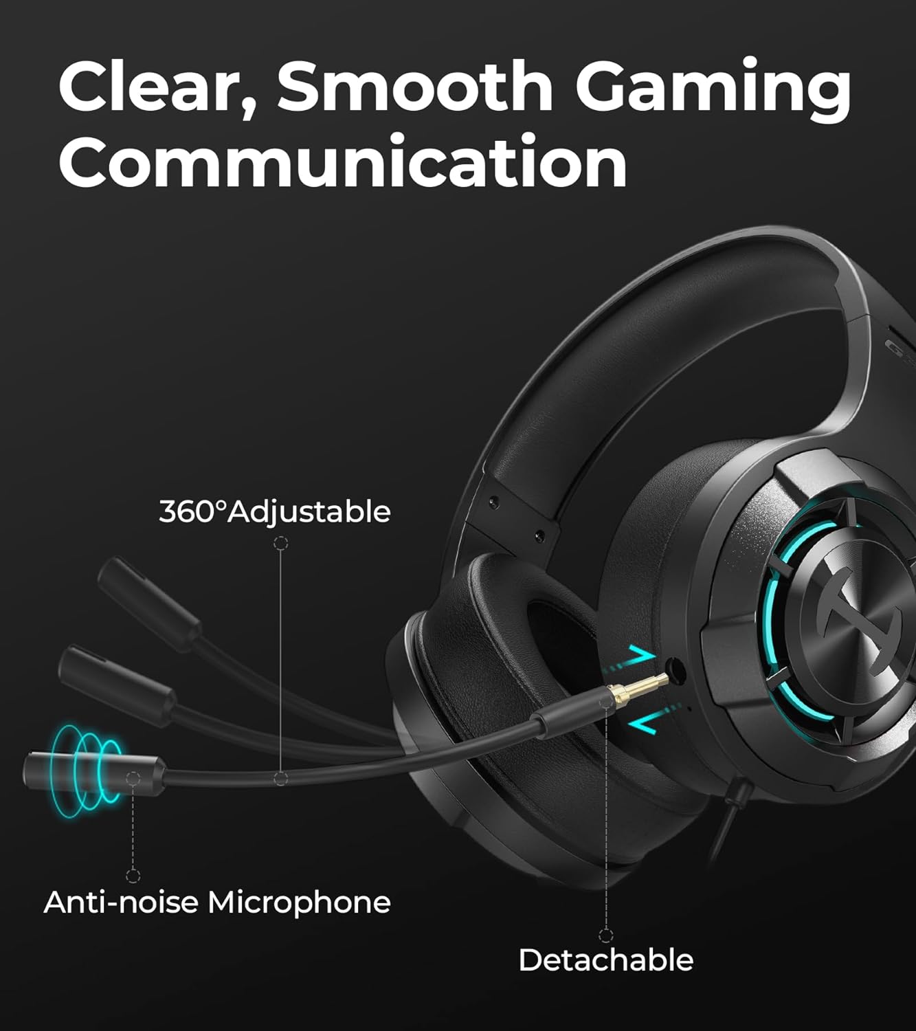 Edifier G30 II 7.1 Virtual Surround Sound Gaming Headphones With Mic