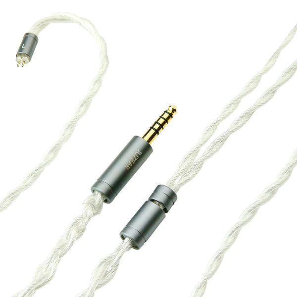JUZEAR Limpid OFC Silver Plated Upgrade Cable for IEM