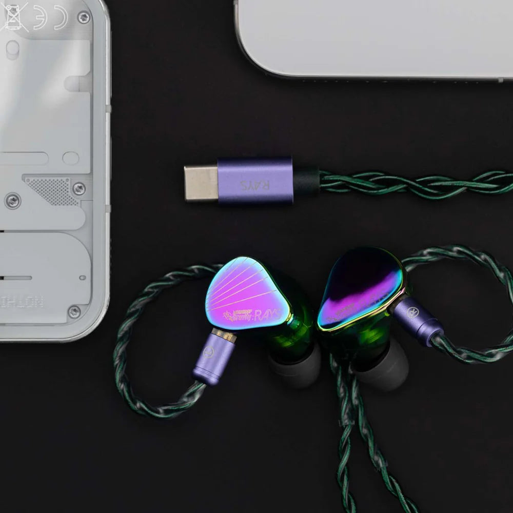 MOONDROP Rays DSP Gaming IEM With Type-C Plug