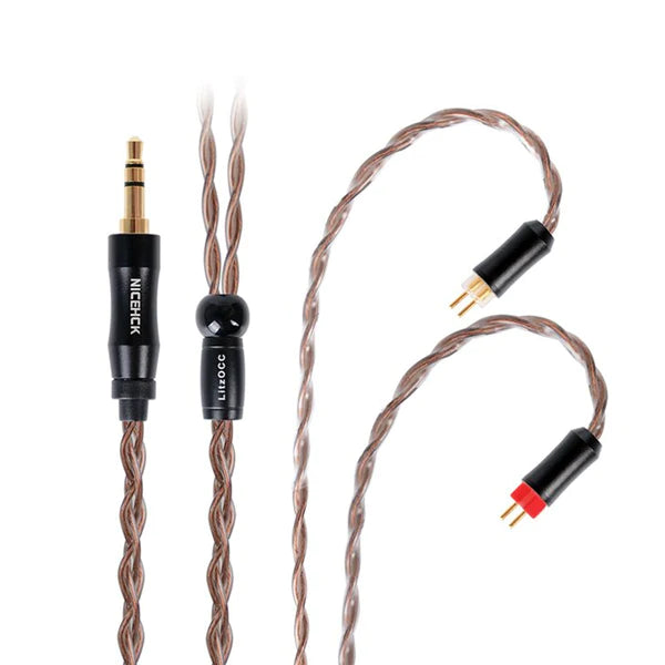 NiceHCK Litz OCC 4 Core Copper Upgrade Cable for IEM
