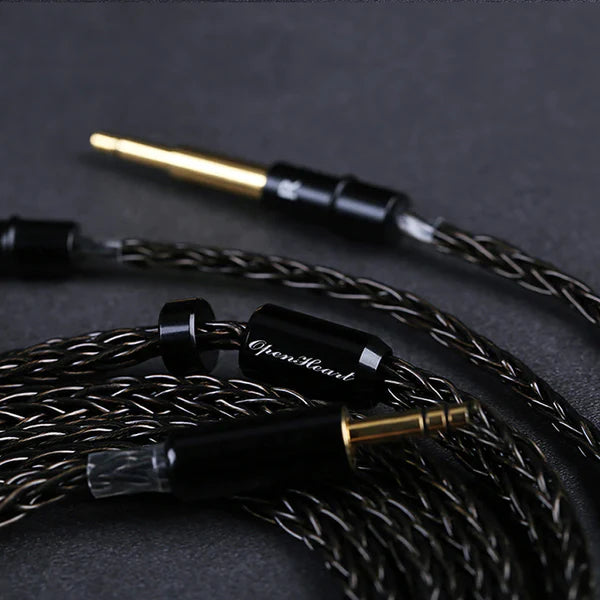 OPENHEART Titanium 16 Strand Cable for Meze Headphones