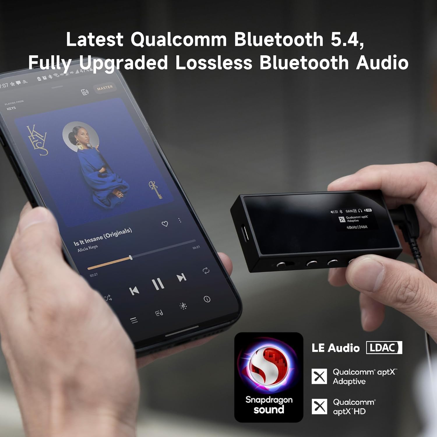 Questyle M18i Wireless Hi-Res Lossless Portable DAC & Amp with Bluetooth