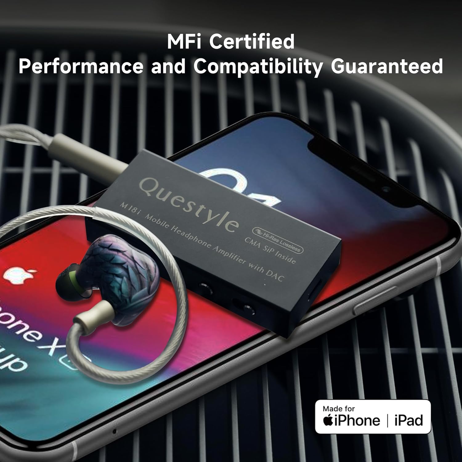 Questyle M18i Wireless Hi-Res Lossless Portable DAC & Amp with Bluetooth