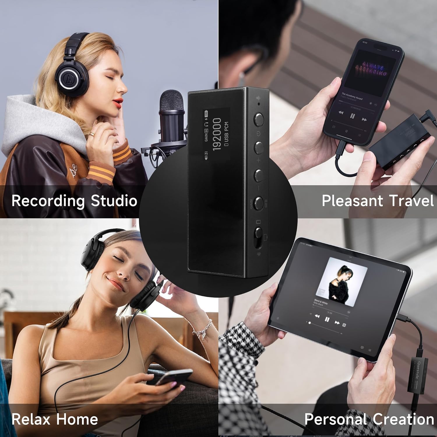 Questyle M18i Wireless Hi-Res Lossless Portable DAC & Amp with Bluetooth