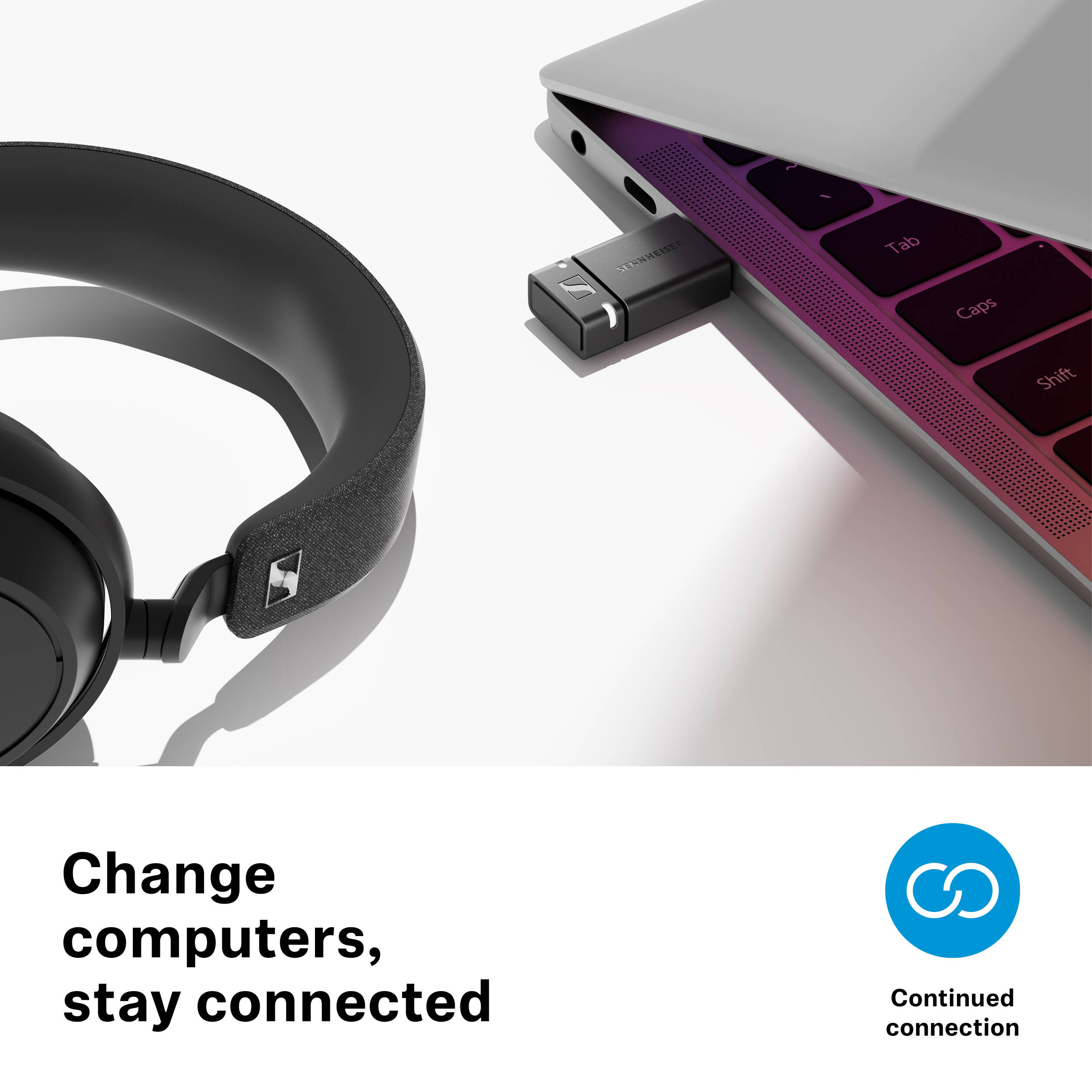 Sennheiser BTD 600 Bluetooth USB-A/USB-C Adapter