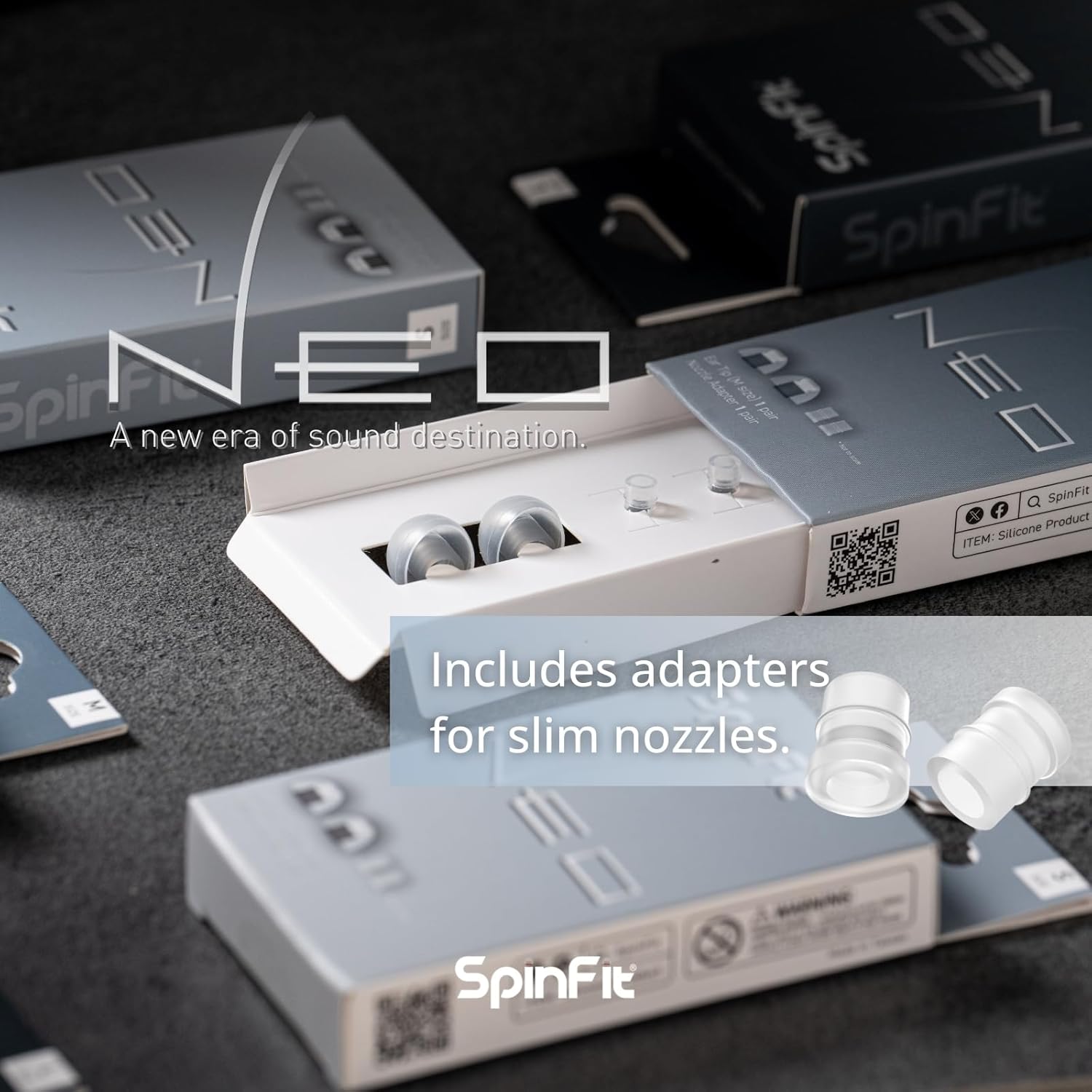 SpinFit Neo Silicone Eartips