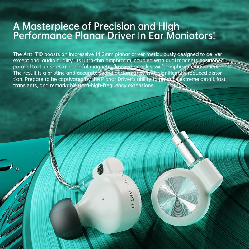 ARTTI T10 Planar Magnetic IEM - The Audio Store