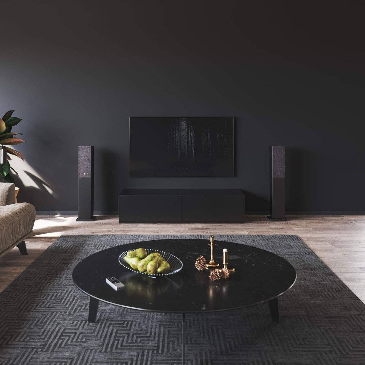 Audio Pro A38 Wireless & WiFi Floor Standing Speakers - The Audio Store