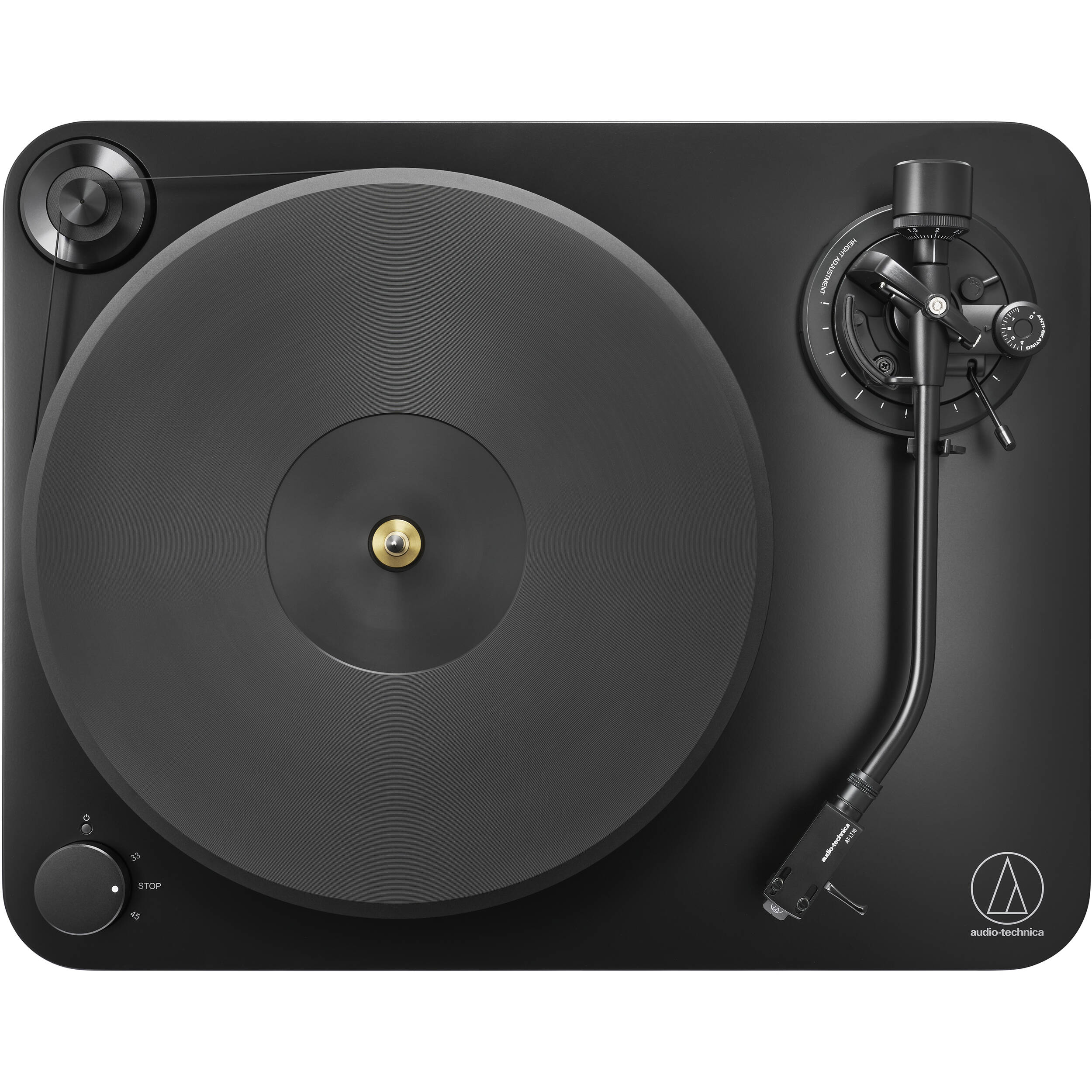 Audio-Technica AT-LP7X Fully Manual Belt Drive Turntable (33-1/3 RPM, 45 RPM)