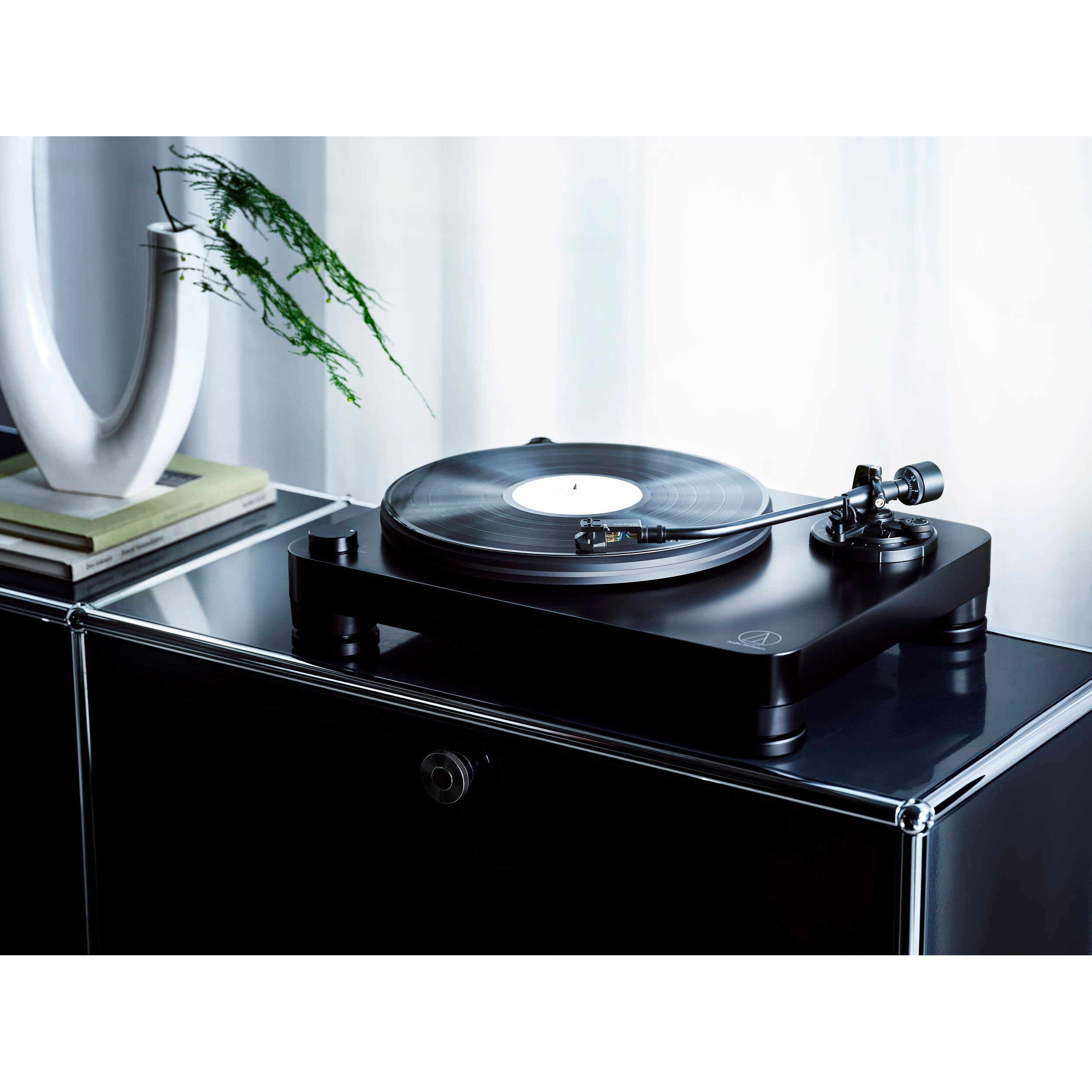 Audio-Technica AT-LP7X Fully Manual Belt Drive Turntable (33-1/3 RPM, 45 RPM)