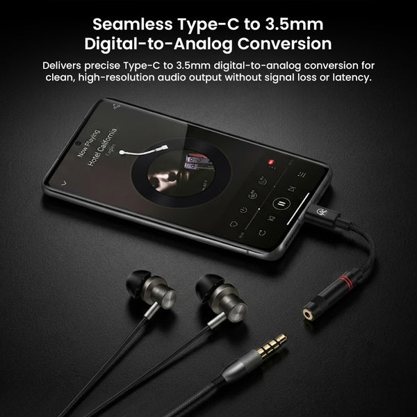 AUDIOCULAR BEAM Hi-Res Portable DAC Dongle CX31993 + MAX Amp