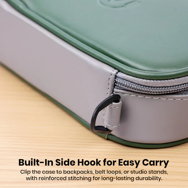 AUDIOCULAR CRATE AC43 PU Leather Carry Case For Earphones and In-ear monitors