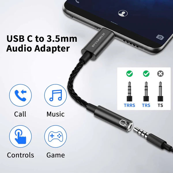 AUDIOCULAR D07 CX31993 USB Portable DAC & Amp - Slim/Black - The Audio Store