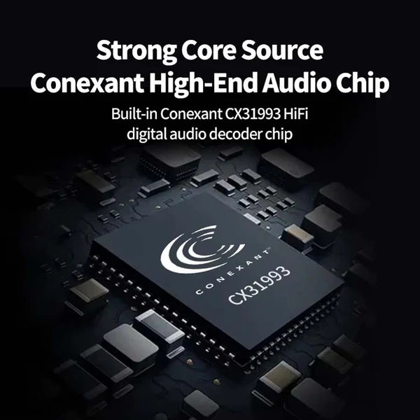 AUDIOCULAR D07 CX31993 USB Portable DAC & Amp - Slim/Black - The Audio Store
