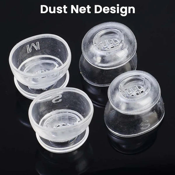 AUDIOCULAR DuoFit Double Flange Silicone Eartips for Airpods 3 & 4