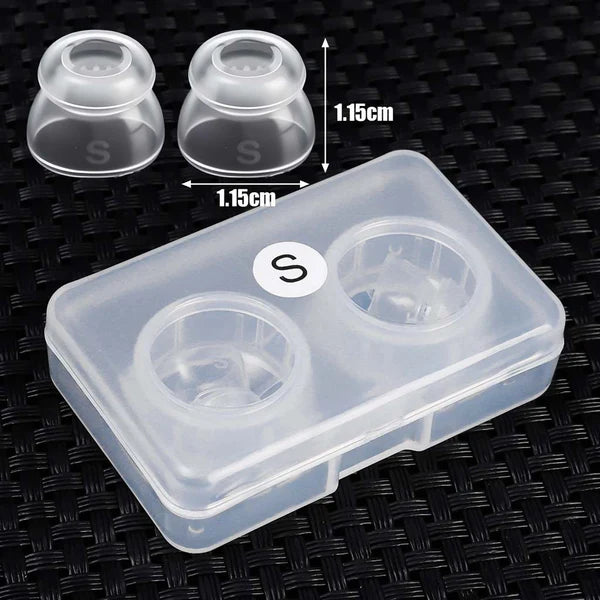 AUDIOCULAR DuoFit Double Flange Silicone Eartips for Airpods 3 & 4