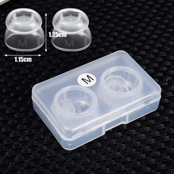AUDIOCULAR DuoFit Double Flange Silicone Eartips for Airpods 3 & 4