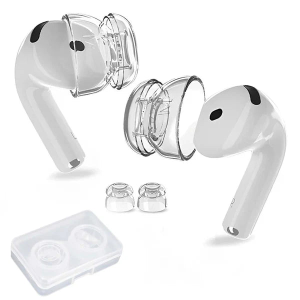AUDIOCULAR DuoFit Double Flange Silicone Eartips for Airpods 3 & 4