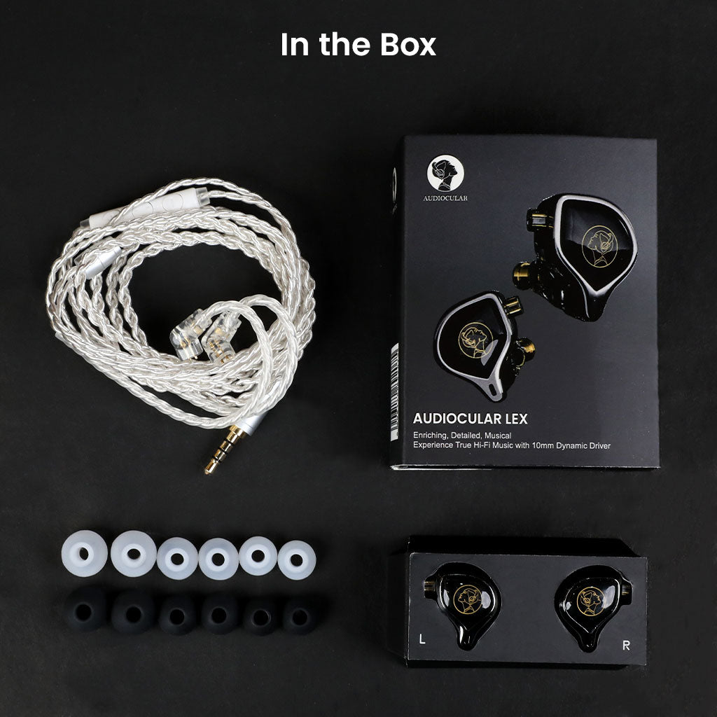 Audiocular LEX IEM With Mic - The Audio Store