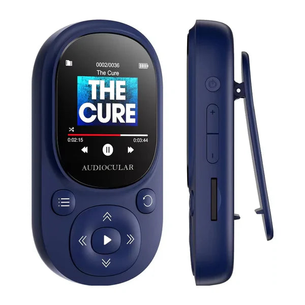 AUDIOCULAR M11 Bluetooth Portable MP3 Music Player with Clip - The Audio Store