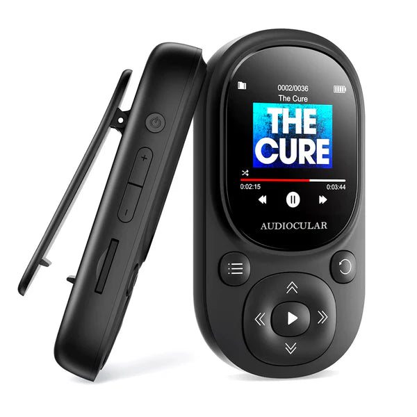 AUDIOCULAR M11 Bluetooth Portable MP3 Music Player with Clip - The Audio Store