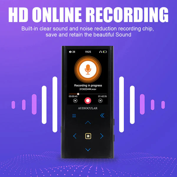 AUDIOCULAR M21 Portable Mp3 Music Player - The Audio Store