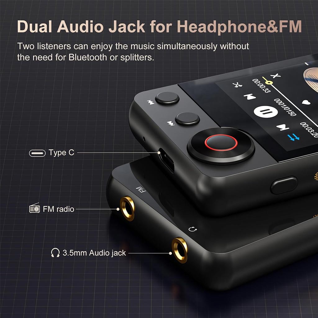 AUDIOCULAR M71 Portable Mp3 Music Player - The Audio Store