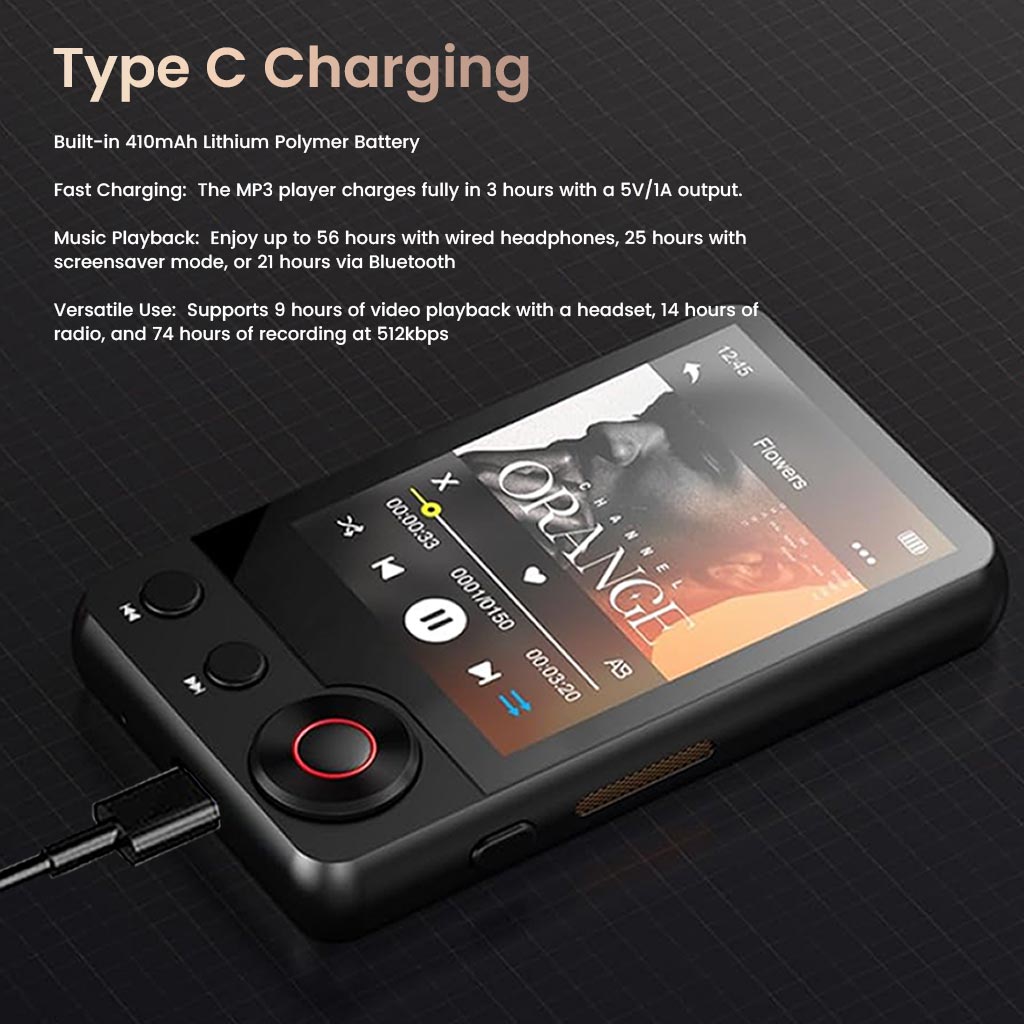 AUDIOCULAR M71 Portable Mp3 Music Player - The Audio Store