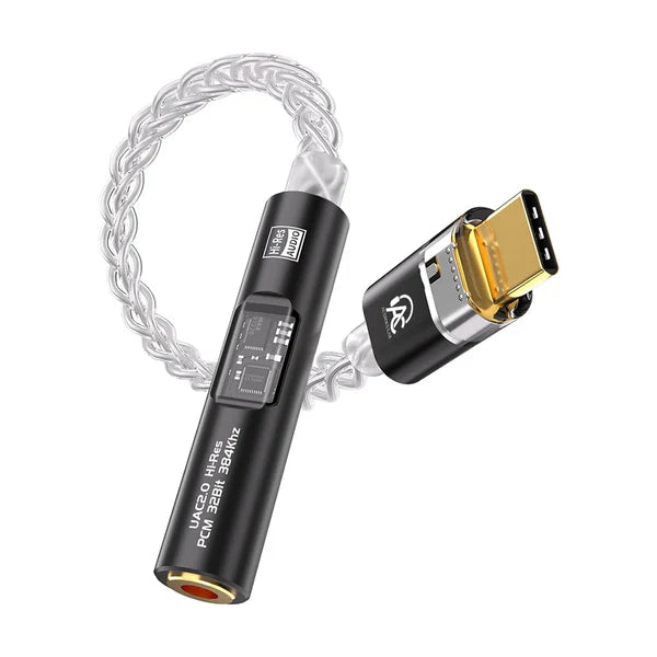 AUDIOCULAR SPARK Hi-Res Portable DAC Dongle CX31993 + MAX Amp - Black