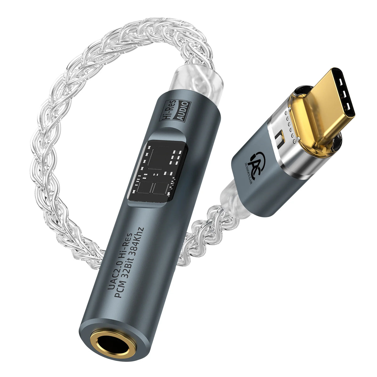 AUDIOCULAR Spark Type C to 4.4mm Balanced Portable Hi-Res DAC & Amp