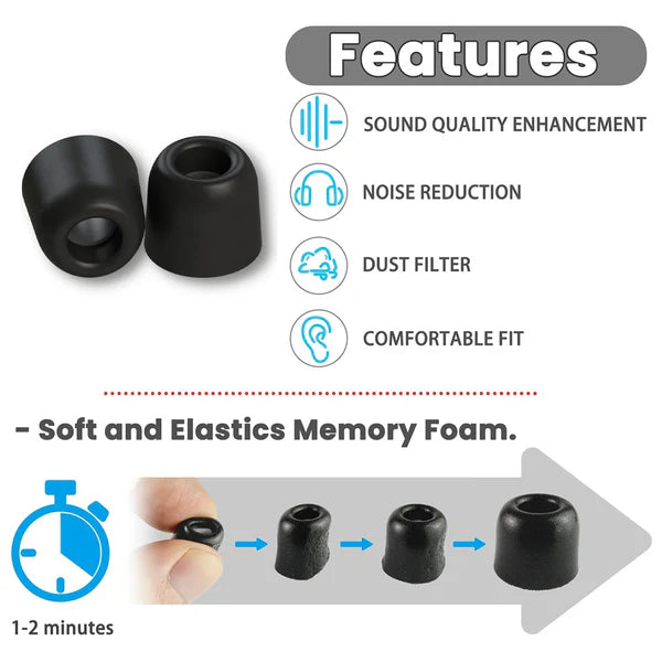 AUDIOCULAR SuperMix 6 Hybrid Premium Eartips for IEMs - The Audio Store