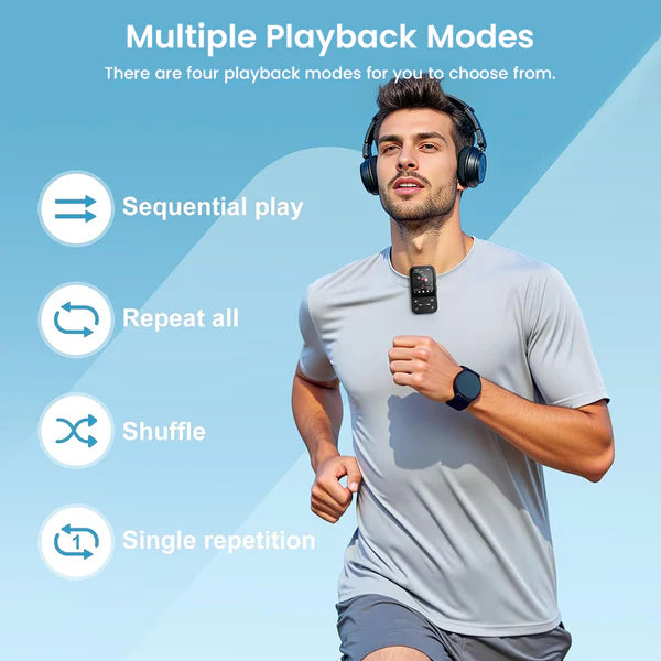 AUDIOCULAR X20 Clip Portable Mp3 Music Player