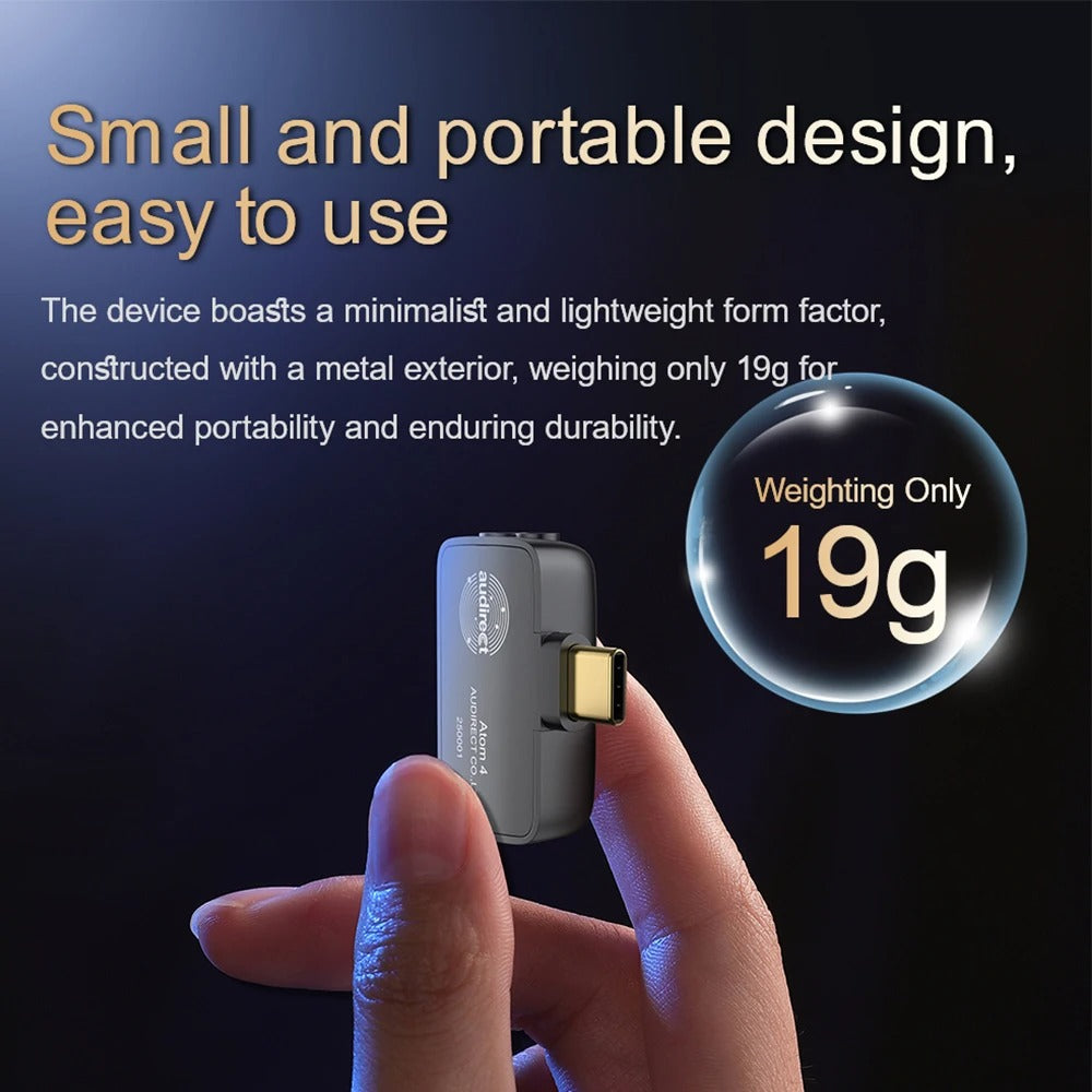 Audirect ATOM4 Portable DAC & AMP - The Audio Store